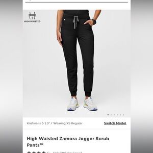 Figs High Waisted Zamora Petite Joggers